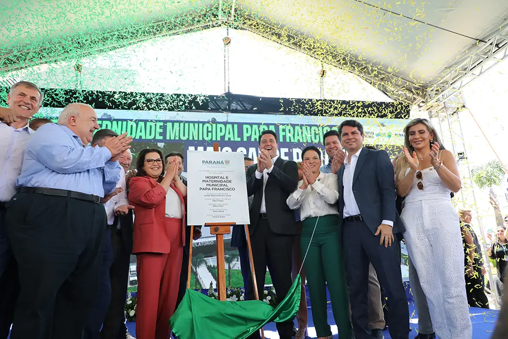 Pinhais escreve nova história na Saúde com a inauguração do Hospital e Maternidade Municipal Papa Francisco 5 Inauguracao Hospital 01