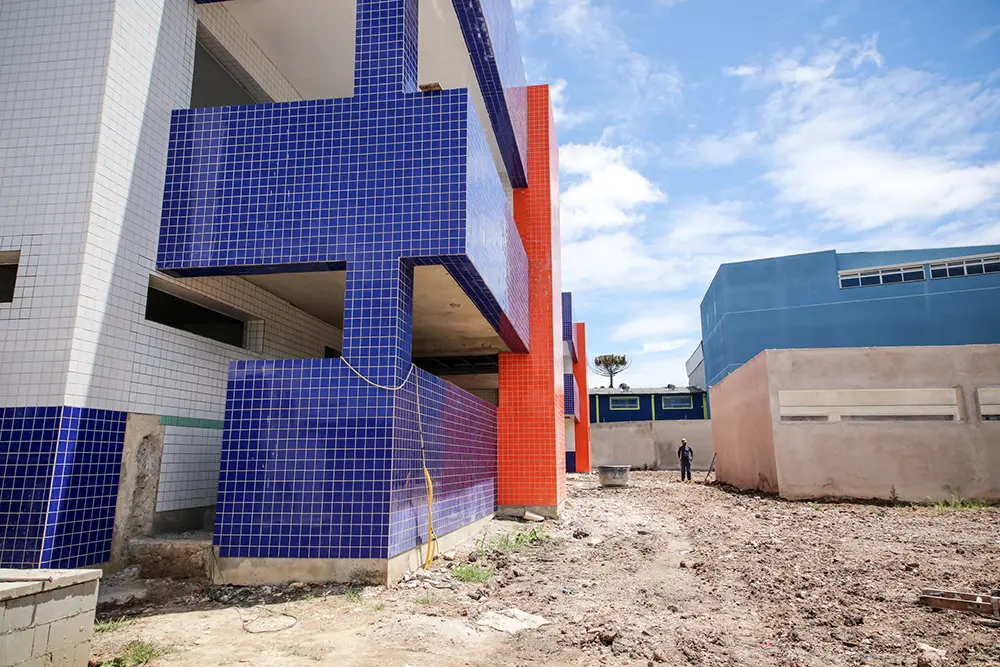Pinhais investe R$ 5,4 milhões no novo Cmei Monteiro Lobato 7 Acompanhamento de obra - CMEI Monteiro Lobato-3