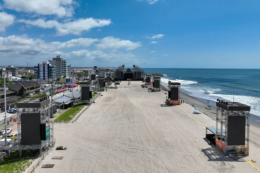 Arena de Caiobá é liberada para shows após vistoria técnica 4 Arena do Verão Maior Paraná