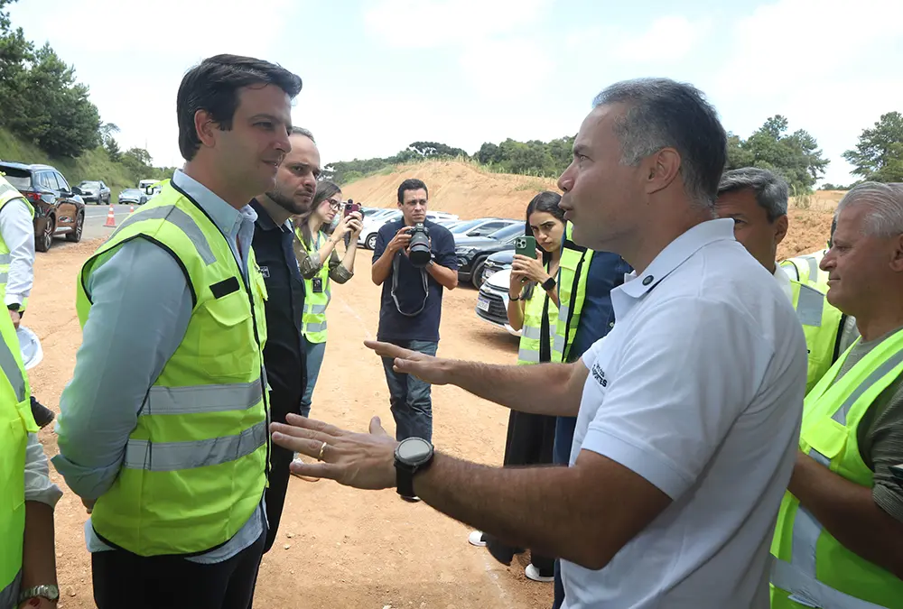 Duplicação do Contorno Norte: Obras avançam para destravar logística 6 eduardo pimentel e renan filho