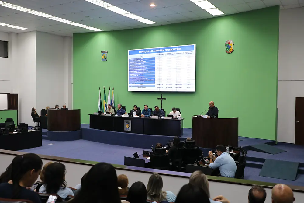 Pinhais apresenta balanço financeiro e metas de 2025 na Câmara 2 Audiencia Publica de Prestacao de Contas 86