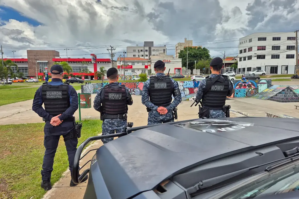 Praça do Skate em Pinhais: Prefeitura reforça segurança e ordem 4 Ronda Pca Skate 2