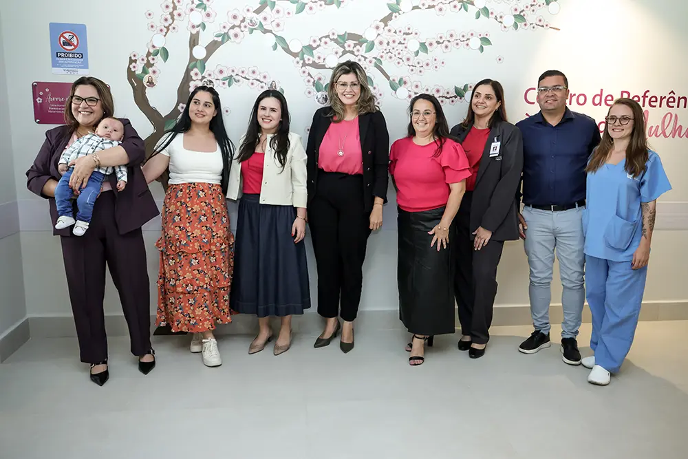 Pinhais 34 Anos: inaugurado Centro de Referência à Saúde da Mulher 3 Abertura do Centro de Atendimento Saude da Mulher-39