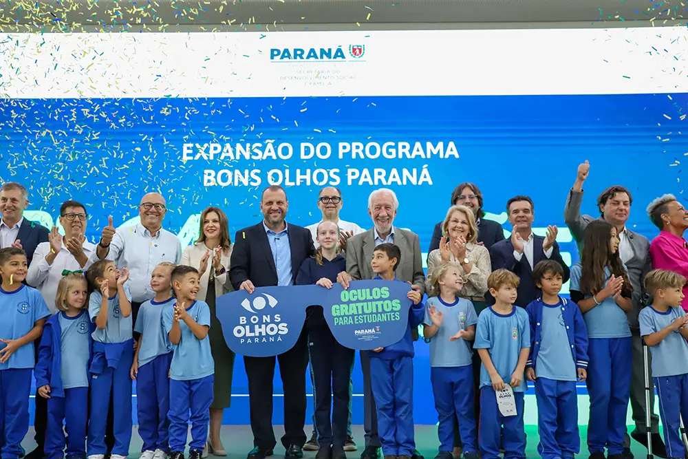 Bons Olhos Paraná: 2ª fase vai atender 540 mil alunos 3 bons olhos