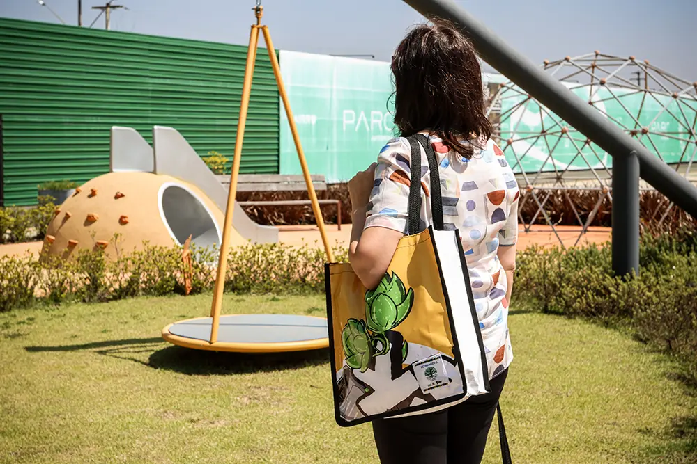 Sustentabilidade marca as ações de 34 anos de emancipação de Pinhais 6 ecobag