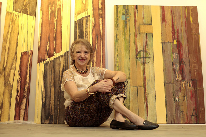 Verticais Horizontes: Márcia Litério no Museu Alfredo Andersen 4 mcaa marcia liberia 31mar26 andersontozatoseec 07 Verticais Horizontes: Márcia Litério no Museu Alfredo Andersen