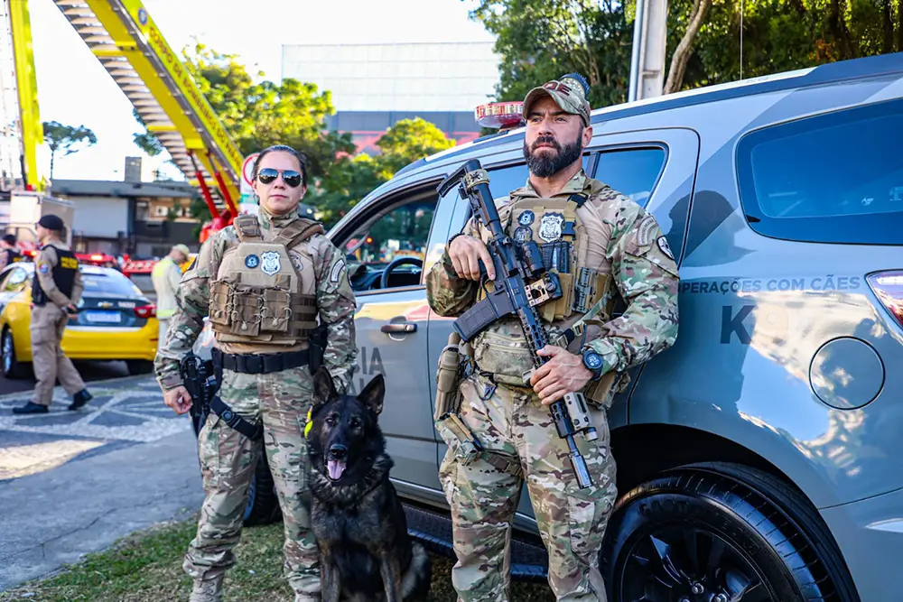 Operação Sinergia II reforça policiamento integrado em Curitiba 2 Operação Sinergia II reforça policiamento integrado em Curitiba