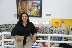 A arquiteta e produtora cultural Jaqueline Vinagre já atualizou seu perfil