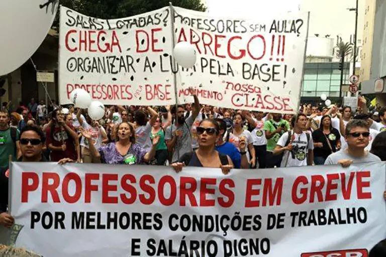 greve por salário
