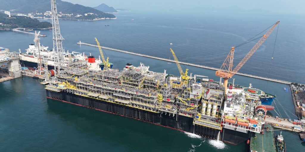 Petrobras inicia Operação da P-79 no Campo de Búzios 1 navio plataforma p 79 Petrobras inicia Operação da P-79 no Campo de Búzios