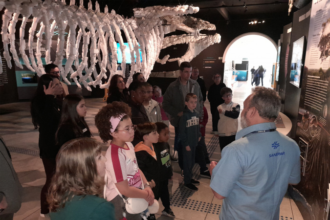 Museu do Saneamento apresenta exposição infantil "Água e Paz" 2 oficina agua e paz o direito universal ao bem comum Museu do Saneamento apresenta exposição infantil "Água e Paz"