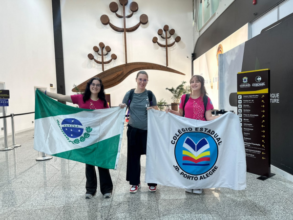 Estudantes paranaenses na Genius Olympiad nos EUA 1 alunos Estudantes paranaenses na Genius Olympiad nos EUA