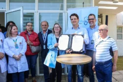 Prefeito Eduardo Pimentel lança os Consultórios Digitais na Atenção Primária (APS), na Unidade de Saúde Vila Guaíra
