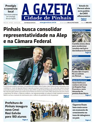 A Gazeta Cidade de Pinhais - Edição 808