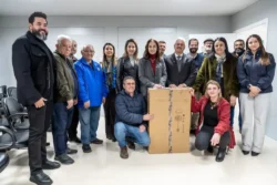 Entrega de pluviômetro no Hospital e Maternidade Municipal visa ampliar a prevenção e a continuidade da operação