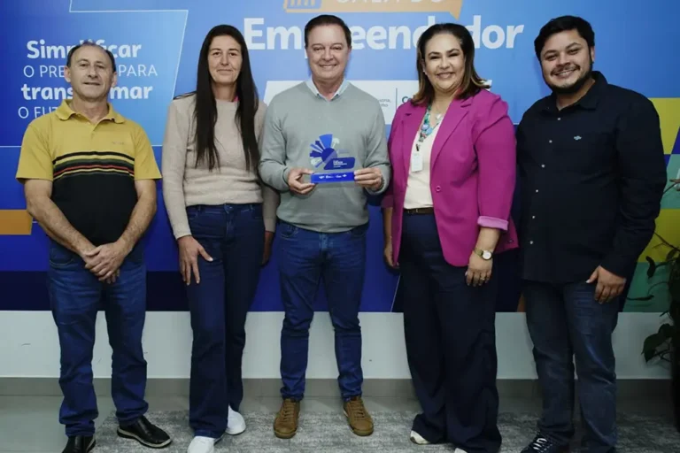 A premiação ocorreu durante o PRacelerar 2026, Encontro Estadual de Ambiente de Negócios