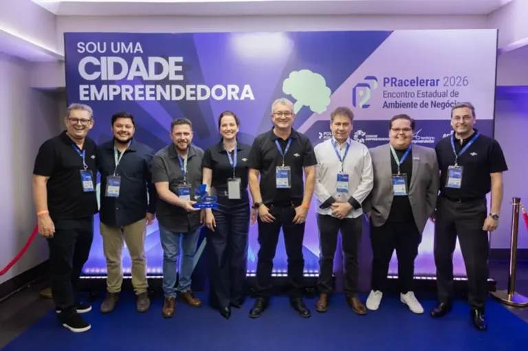 A Secretaria Municipal de Desenvolvimento Econômico de Piraquara foi representada pelo secretário Pedro Alcindo Zaro, o diretor Leandro Giraldi e o superintendente Marcos Góes