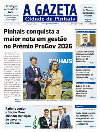 A Gazeta Cidade de Pinhais - Edição 815