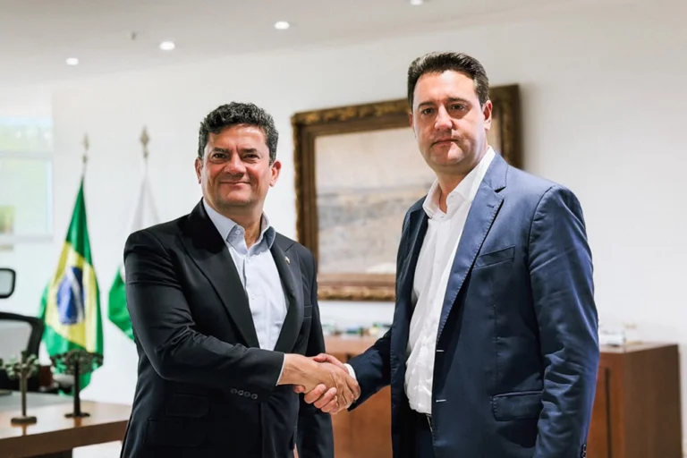 Sérgio Moro e Ratinho Junior